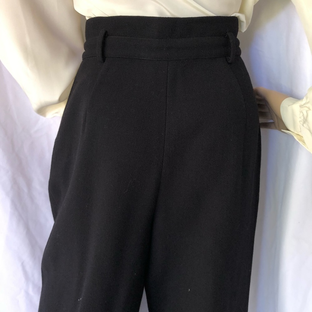 SOLD (DEPOP) VINTAGE Wool knit high waist pants - Picture 4 of 6